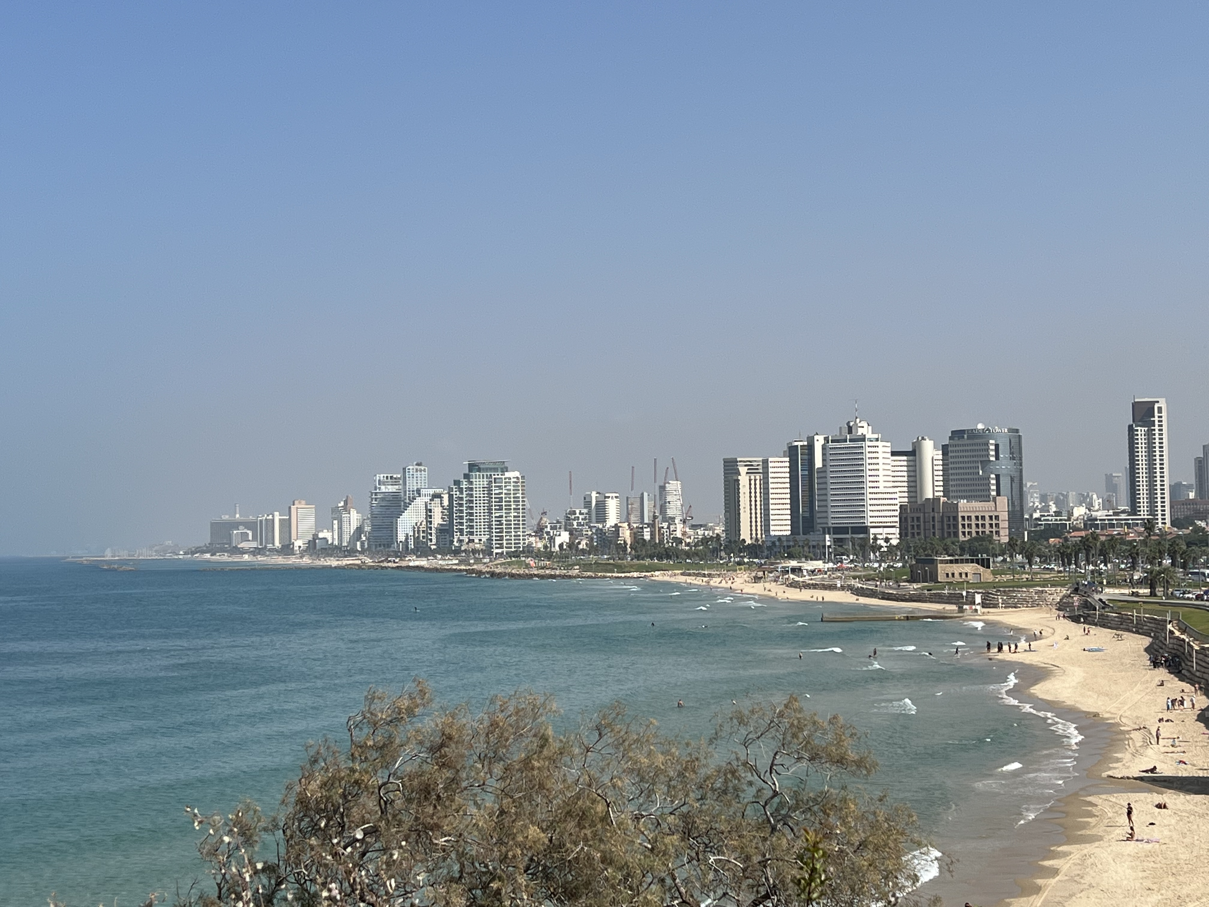 Tel Aviv coastline